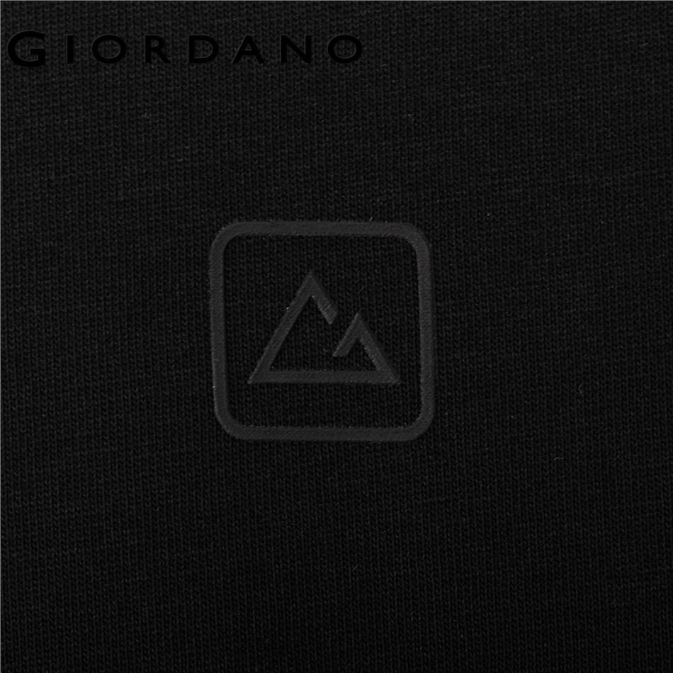 GIORDANO تيشيرت رجالي Slim Sorona — صورة 5