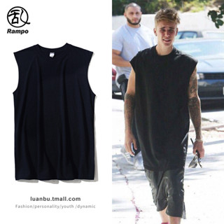 ผ้ากันเปื้อนผู้ชาย แขนกุด เสื้อยืดผ้าฝ้ายแท้ ออกแบบเพื่อความ…