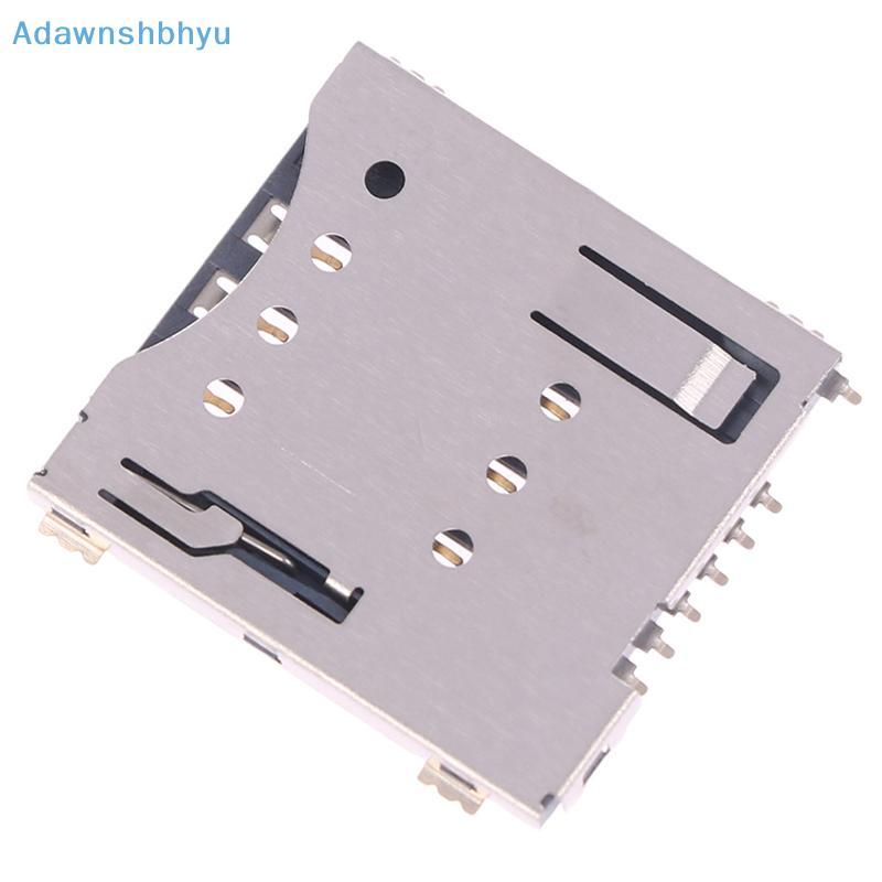 Adhyu MUP-C792 Original SIM Card Connector Patch Self-piercing 6 +1 P ซิมการ์ดสล็อต Soet TH