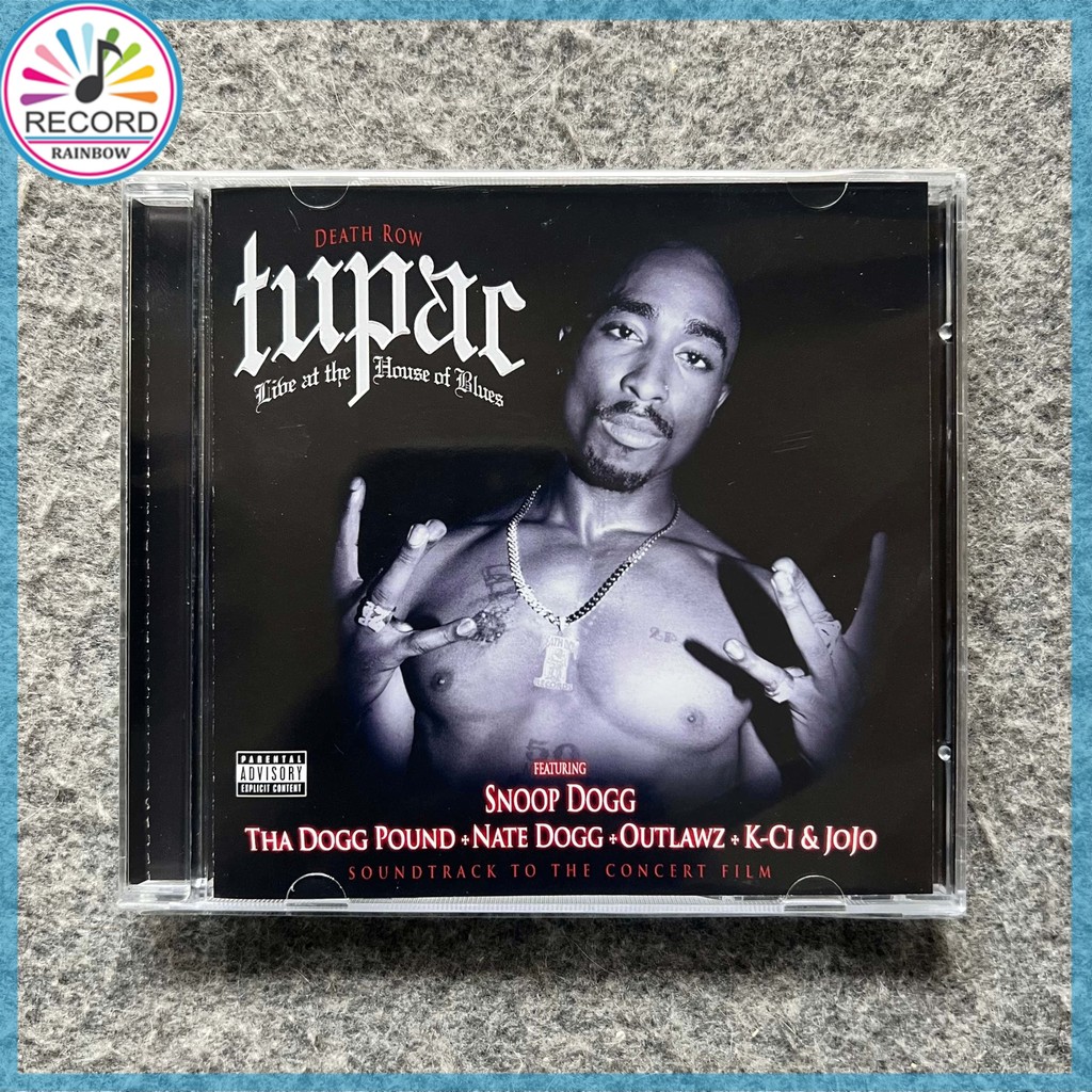 Tupac Live At The House Of Blues Original CD Album [Sealed] Brand New 1Z06353