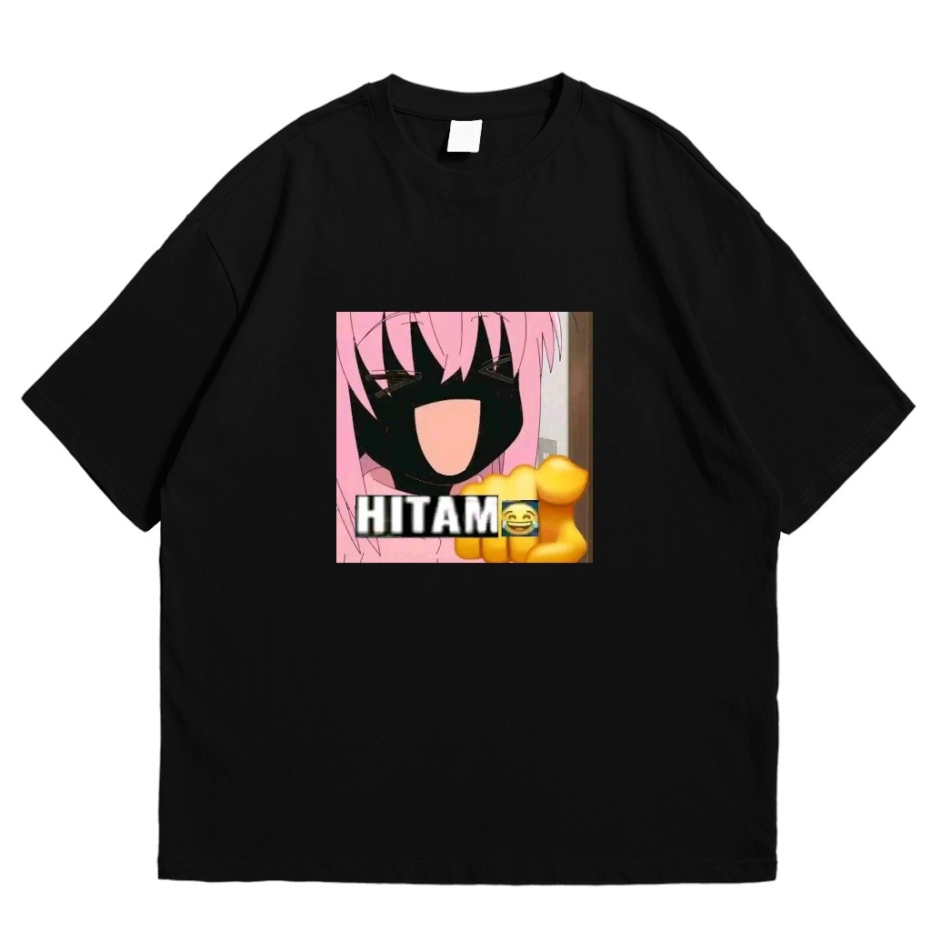 SUNOPY Black Face Meme สติกเกอร์เสื้อยืด COOL DISTRO เสื้อยืด FUNNY เสื้อยืด LAWAK เสื้อยืด IRENG ME