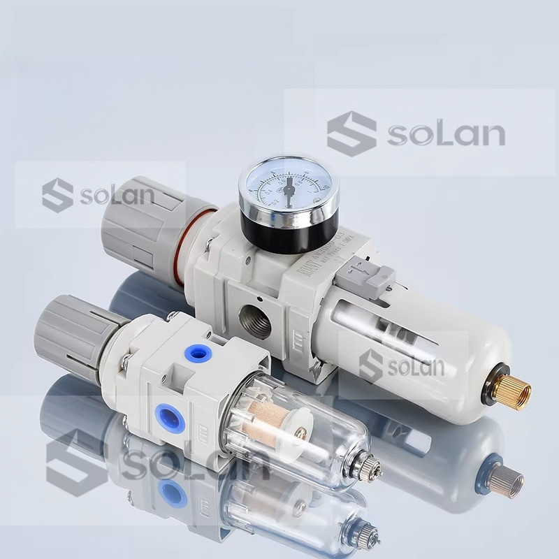 AW2000-02 AW3000-02-03 AW4000-04 AW4000-06 AW5000-06-10 กรองลดแรงดันนิวเมติก (ประเภท smc)