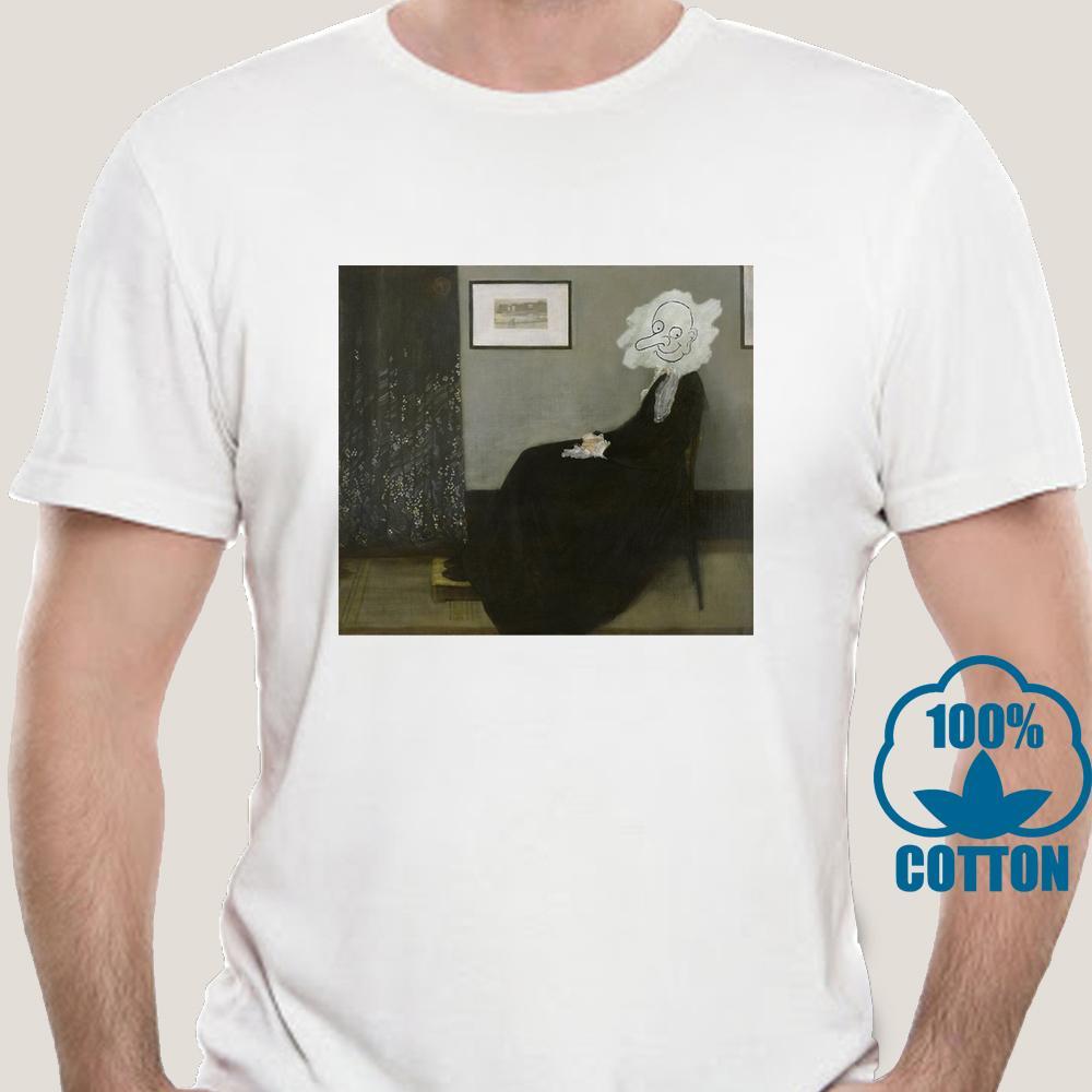 862Whistler'S Mother - Mr. Bean T Shirt Mr Bean Whistlers Mother Disaster Movie Rowan Atkinson Galle