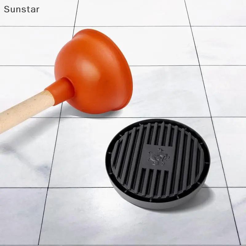 Sunstar ห้องน้ํา Plunger ผู้ถือ Generic Plunger ถาด Plunger ผู้ถือจับหยดทําความสะอาดง่าย Plunger Dry
