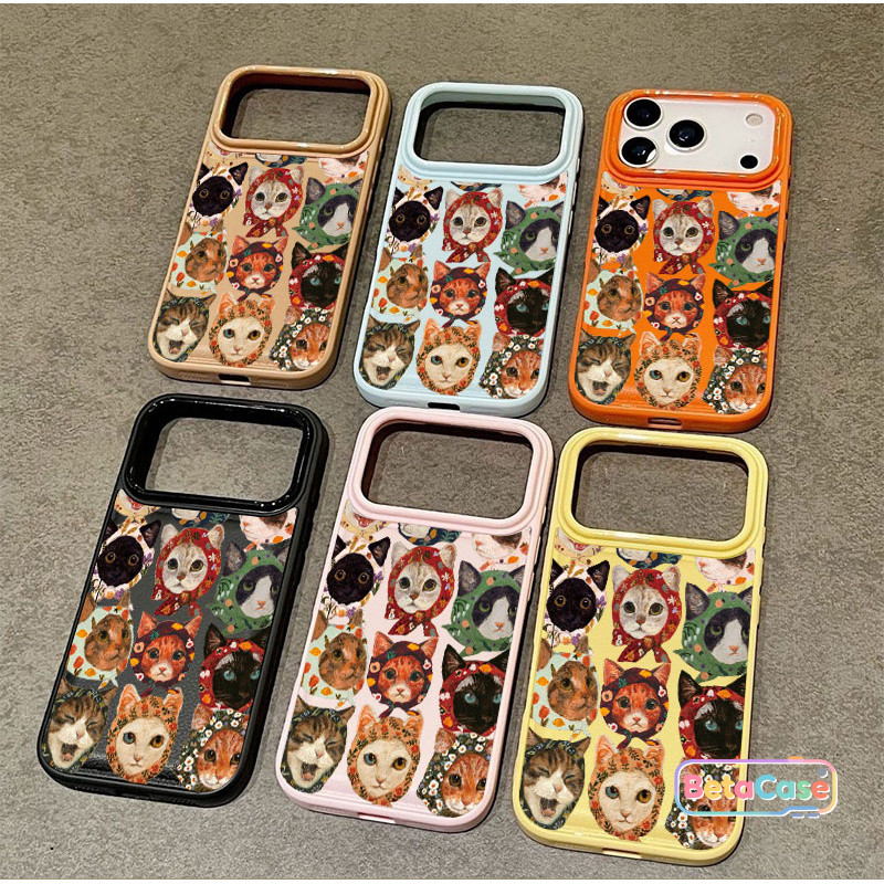 เคสหูฟังรูปแมวน่ารัก ที่คาดผม Case iPhone 17 16 15 14 13 12 11 11pro 14plus 15plus 16plus 17pro 17ProMax