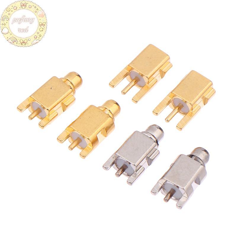 PURED 2pcs Audio Ja MMCX Connector หญิง SE535 SE425 SE315 SE846 ปลั๊กหูฟัง Consumer Electronics ลําโ