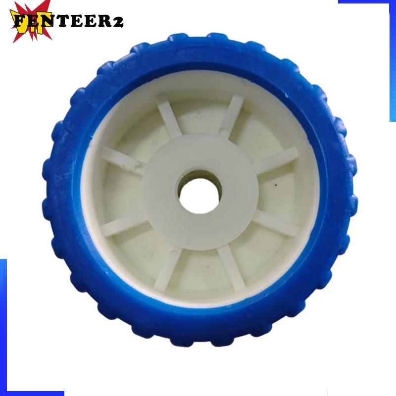[Fenteer2] Heavy Duty Trailer Roller Ribbed Wobble Roller Loader Trailer อุปกรณ์เสริม