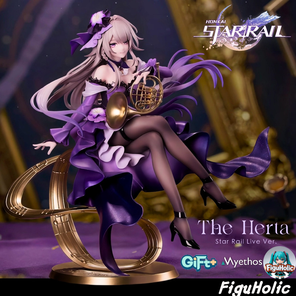 🎈   [Pre-Order]The Herta Figure - Star Rail LIVE ver. GIFT+ Honkai: Star Rail - Myethos