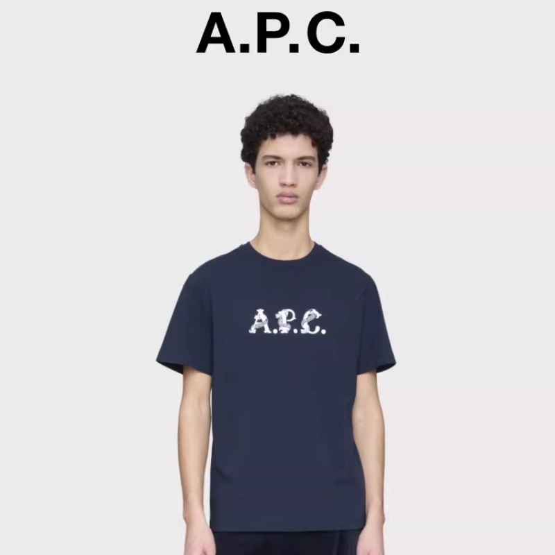 เสื้อยืดแขนสั้น PCT-SHIRT สไตล์.Simple Letter พิมพ์ลายรอบคอยาว ทำจากเนื้อผ้าฝ้ายพรีเมียมนุ่ม ขนาดฟิต