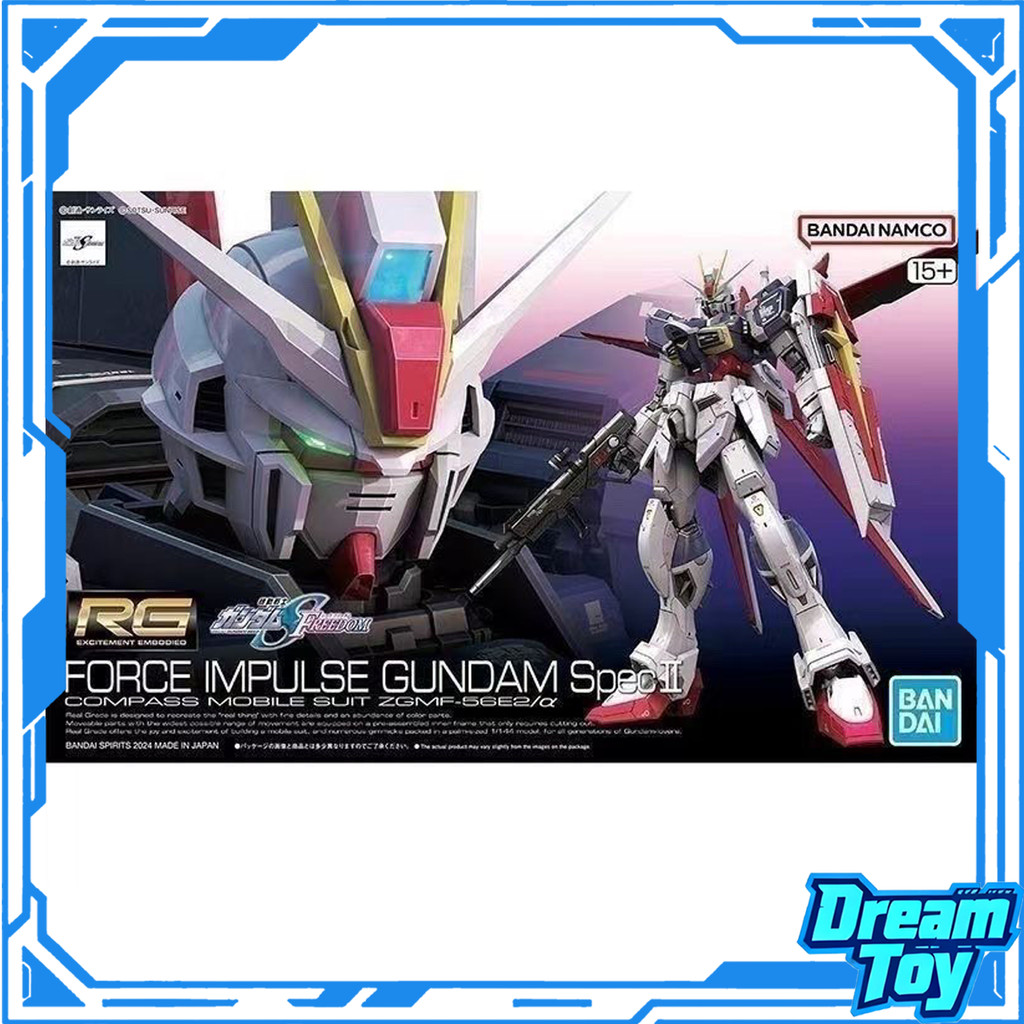 BANDAI RG Force Impulse Gundam Spec 2 Spec II RG39 Model Kit | ระบบ Core Splendor, Aile Striker Pack