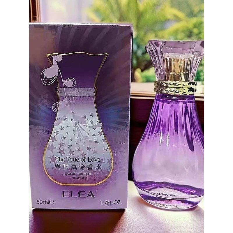 พร้อมสต็อก Elia Loves True Meaning Perfume 50ml Fresh Elegant Light Floral Fragrance โทนสีไม้กลิ่นหอ