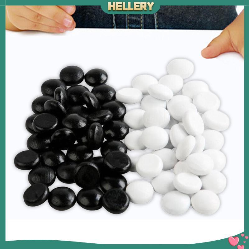 [HelleryPH] 70x Go Chess Game Stones Gobang Bead Go Game Stones for Two Player Strategy Game