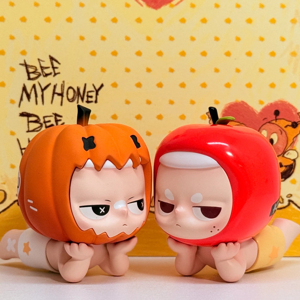 [ของแท้] KUBO Space Pumpkin & Kubo Apple Figure Doll Ornament Gift
