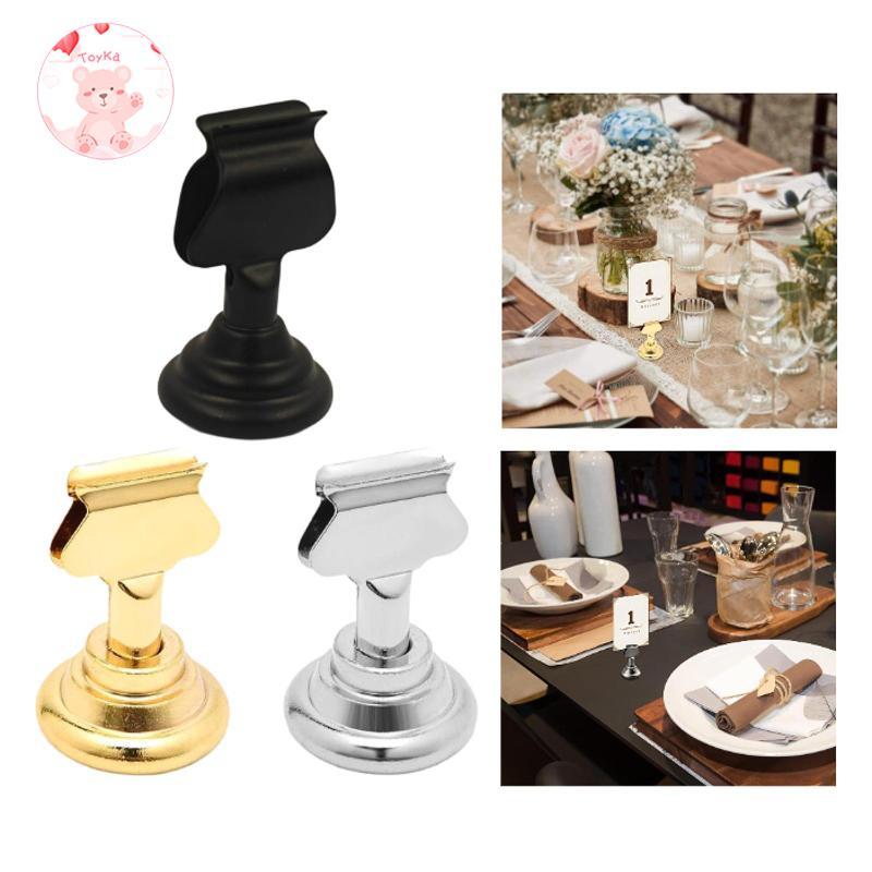 [Whbadguy] Place Card Holder Photo Holder for Wedding Poster Anniversary Office Desk