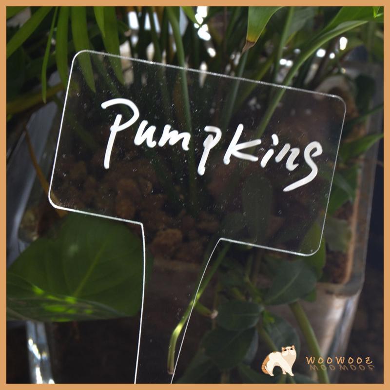 WOW 12 ชิ้นป้ายทนทานป้ายบอนไซ Creative Garden Yard Patio Suppl