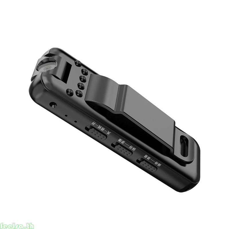 Feela Body Camera Night Recording 1080P Wide Angle Body Camera Rotations Lens Body Wear Recorder Bod