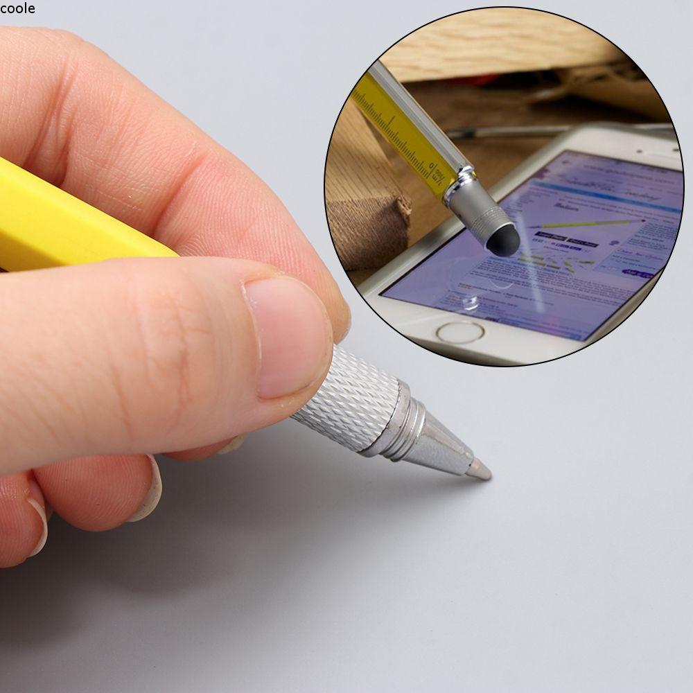 COOLE Capacitive Pen Construction Tools Screen Touch Writing Supplies ปากกาลูกลื่น