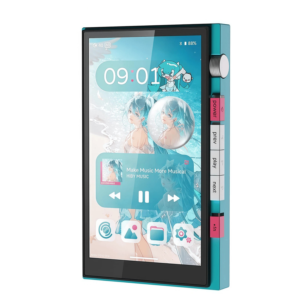 HiBy Starry Sea Digital M500 Hatsune Miku Edition เครื่องเล่น MP3 แบรนด์ร่วม WiFi/4G