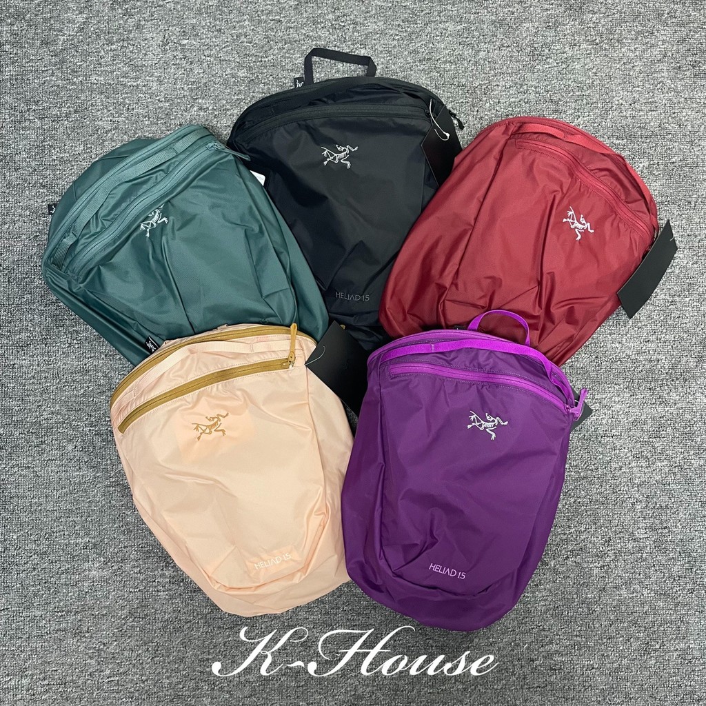 Shanghai Ready Stock Arcteryx Arcteryx Heliad 15/10L กระเป๋าเป้สะพายหลังเก็บของน้ําหนักเบา