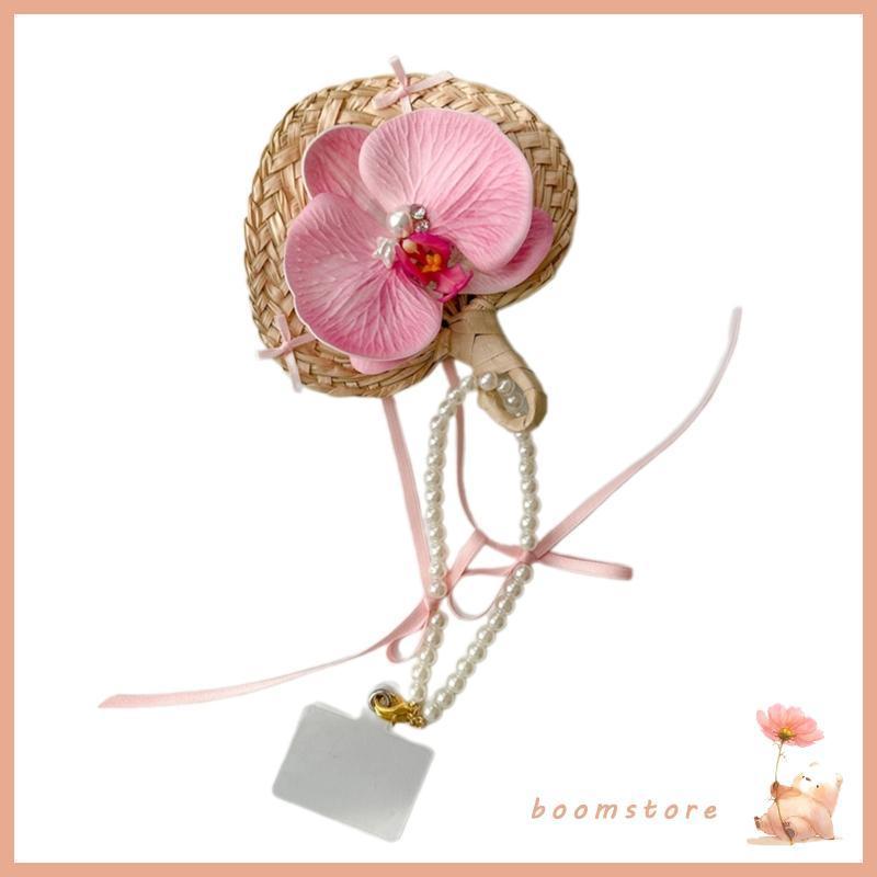Boom Handcrafted Moth Orchids จี้ห้อยกระเป๋า จี้โทรศัพท์ แฟชั่น Moth Orchids Charm