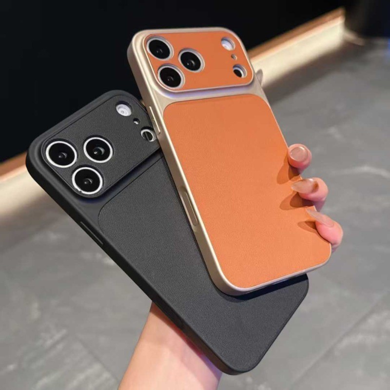 [เปลี่ยนเป็น iPhone 17 ทันที]เคสหนังเข้ากันได้สําหรับ iPhone 11 13 17 16 14 15 12 Pro Max Plus 17Air สีทึบเรียบง่ายรวมทุกอย่างฝาครอบโทรศัพท์