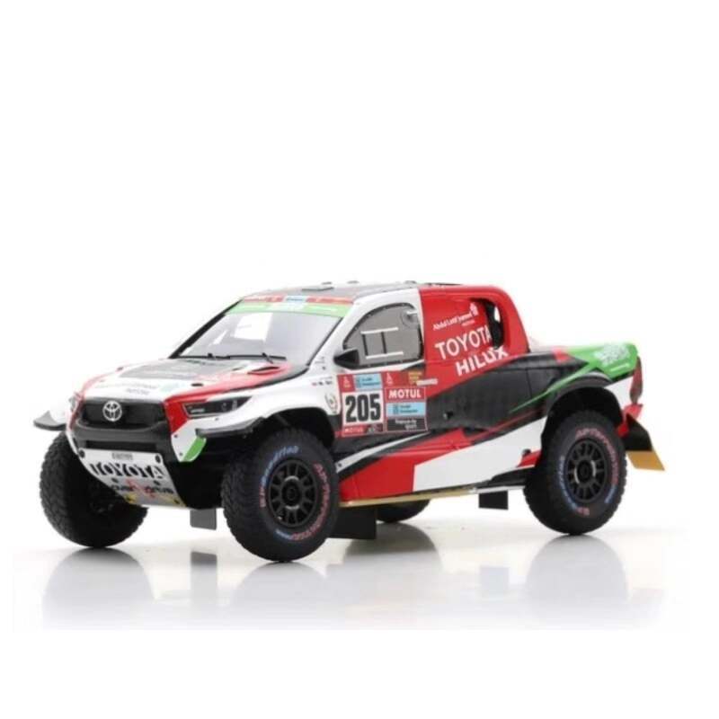 Spark Toyota Toyota Hilux Dakar Dakar Dakar Dakar Tension Race 2022 #205 แพ็คเกจต้นฉบับภาพ Os 1/43 C