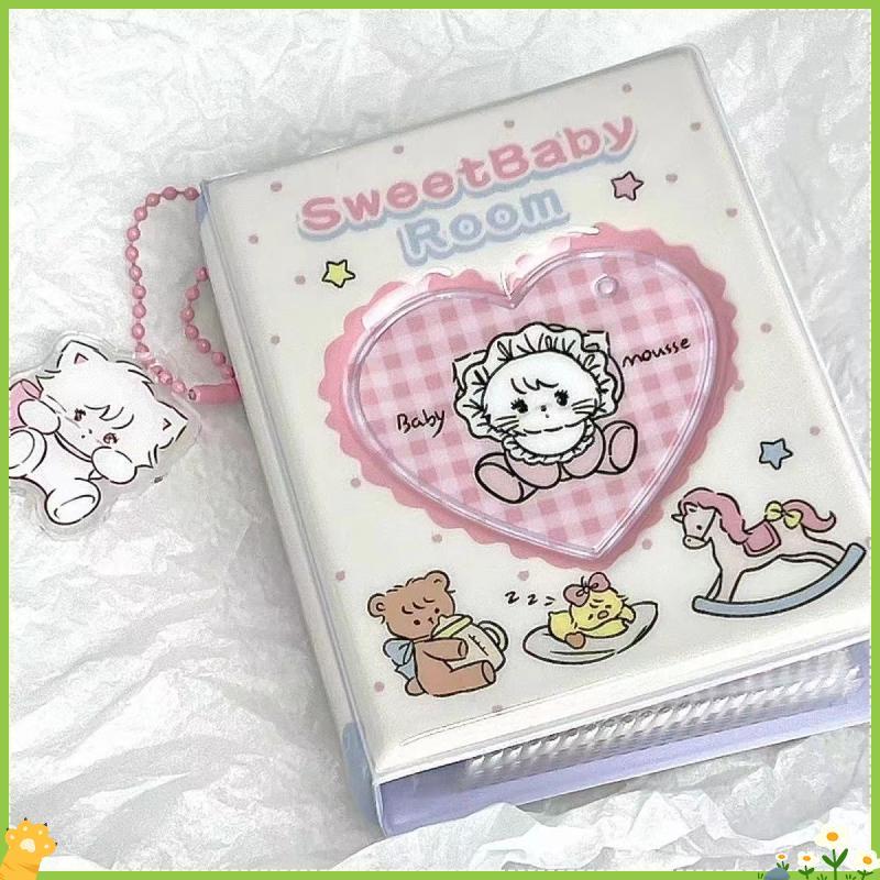 [JL] 36 ช่องเกาหลีน่ารัก Mioko อัลบั้มภาพ 3 นิ้ว Idol Photocard Collection Book Lomo Card Holder Pho