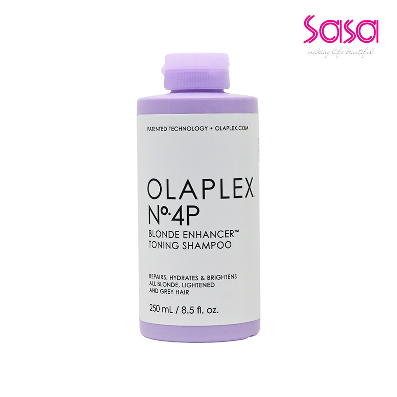 Olaplex No.4 Blonde Enhancer Toning Shampoo โอราเพล็ก เบอร์4 บลอนด์ เอนแฮนเซอร์ โทนนิ่ง แชมพู 250ml