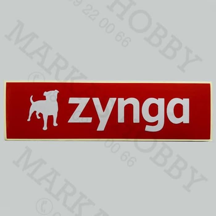 เกมโลโก้สติกเกอร์โป๊กเกอร์ Zynga