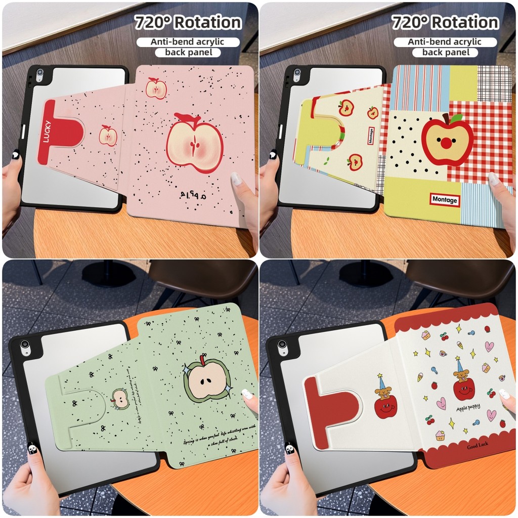 เคสแท็บแล็ต for Samsung Tab S9 Plus S10 Plus S10 FE S6 Lite S7 S8 Plus Tab A11 A8 ปิด/เปิดหน้าจออัตโนมัติ: