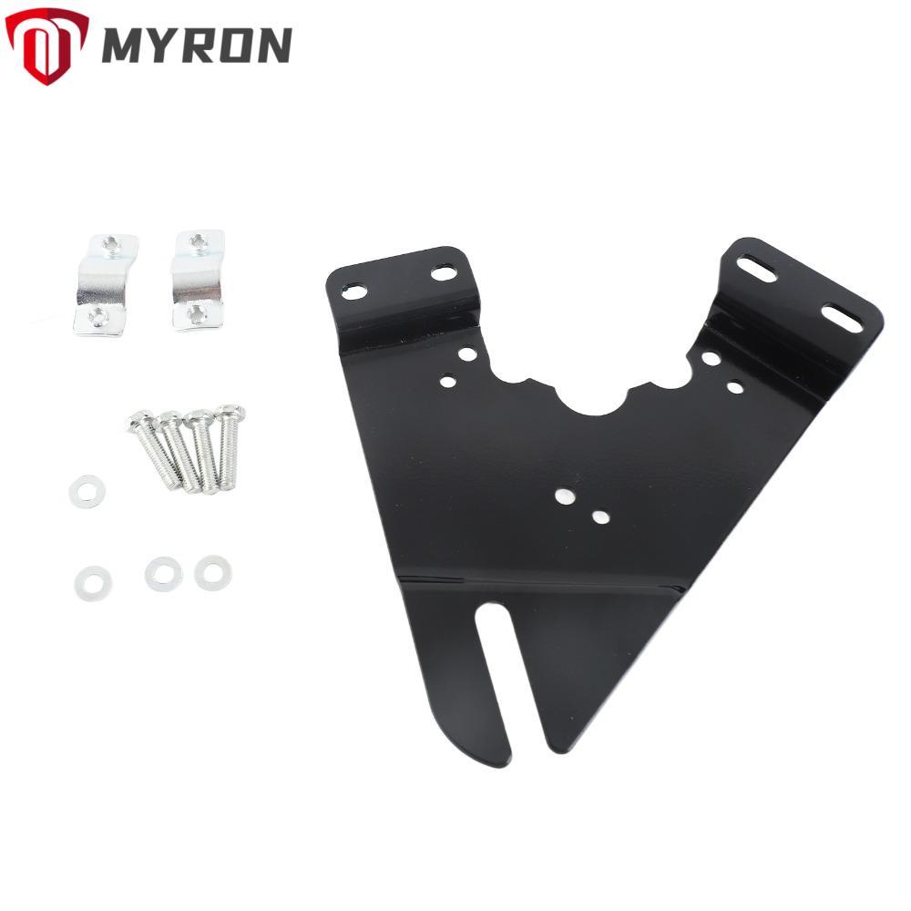 MYRON แผ่นติดตั้งมอเตอร์ สีดำ ทนทานและน้ำหนักเบา สำหรับMY1016Z/MY1016Z2/MY1016Z3/MY1020Z/MY1018 มอเต