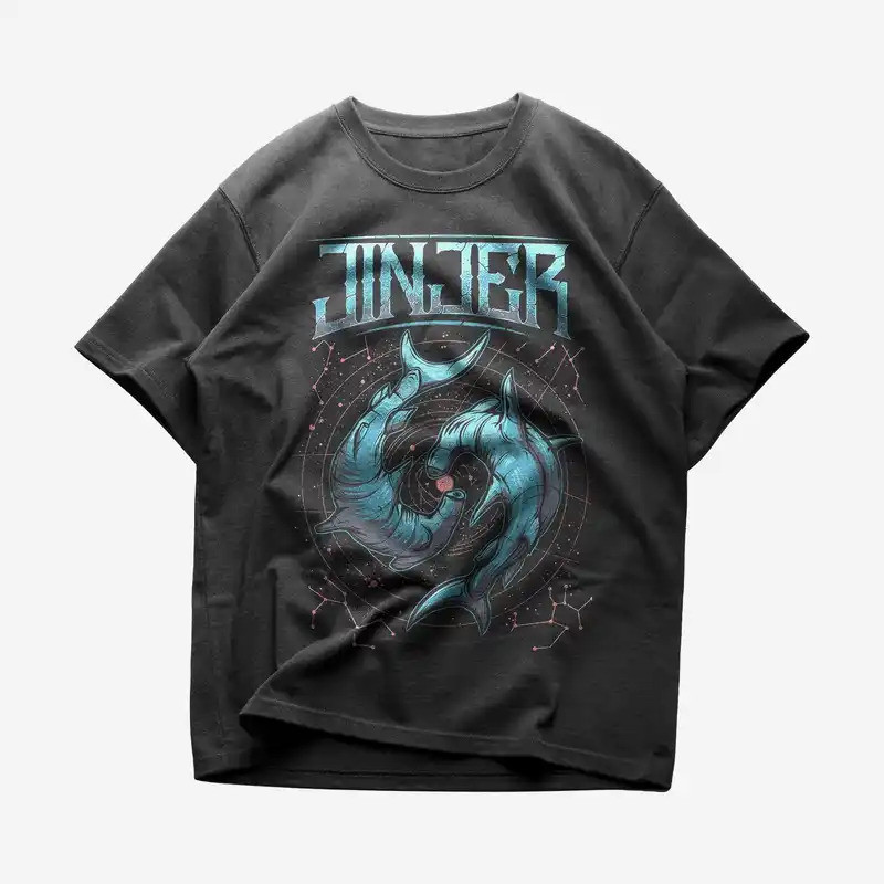 ขายดีที่สุด เสื้อยืด Jinjer สินค้าเพลงเมทัล ผ้าฝ้ายหนัก