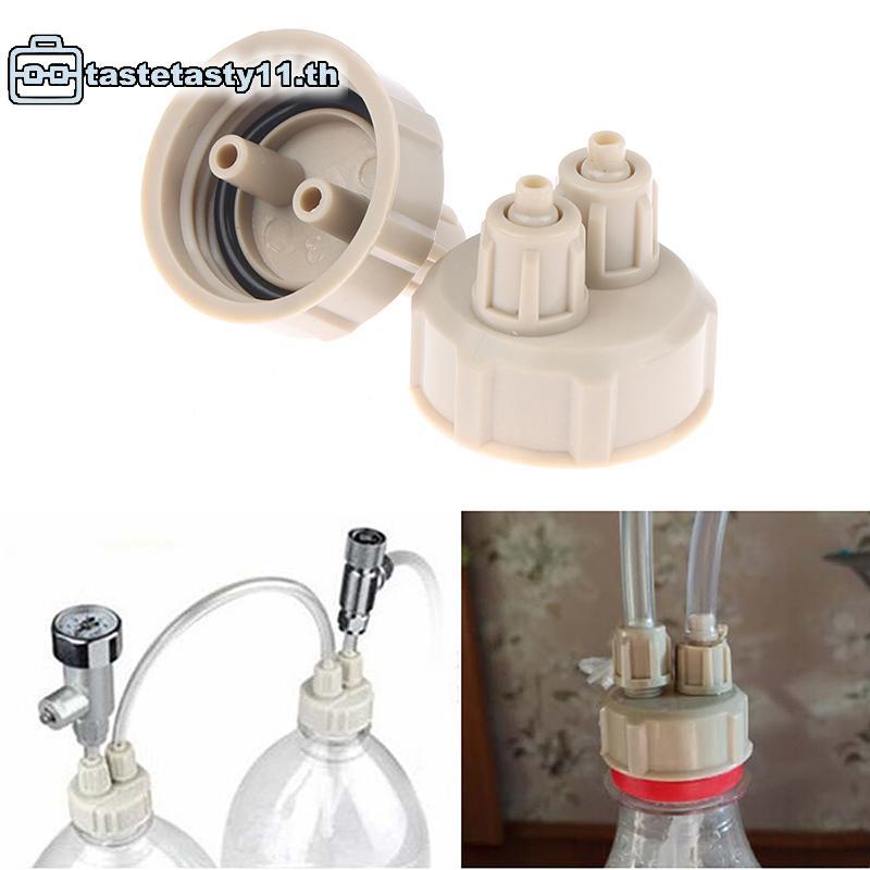 TA 2 ชิ้น Aquarium CO2 ระบบหลอดวาล์ว Guage ขวดหมวกถังปลา Live Plant Air Diffuser เครื่องกําเนิดไฟฟ้า