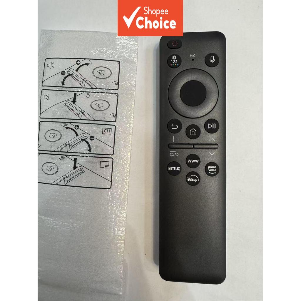 รีโมทเสียงทดแทนใหม่ BN59-01432J เข้ากันได้กับ Samsung Remote BN59-01432J BN59-01455F สําหรับทีวี UN5