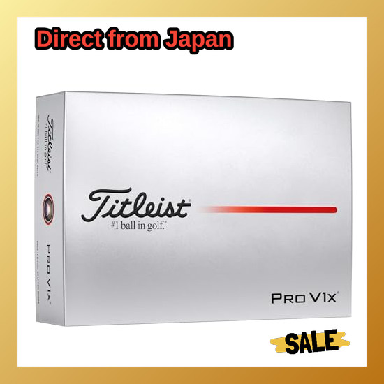Direct From Japan Titleist Pro V1x Holiday 1dozen box