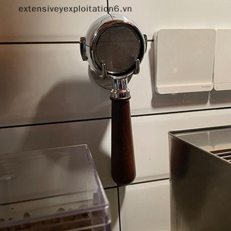 Exten Self-adhesive Coffee Bottomless Portafilter Wall Ra 51mm/53mm/54mm/58mm Coffee Bottom Filter H