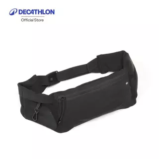 Decathlon Kiprun Comfort 2 Unisex Smartphone Running Waistband 5 Pockets กระเป๋าคาดเอวใส่วิ่ง - Black