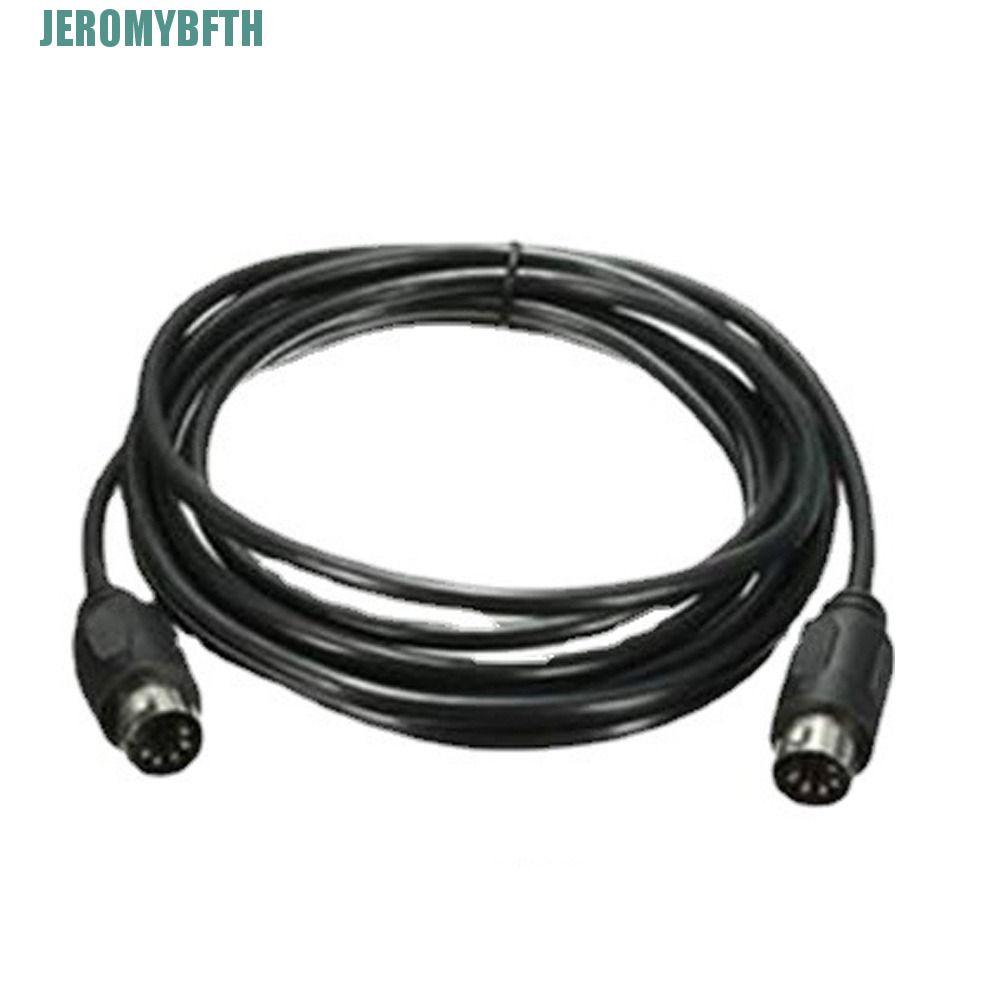 JEROMYBF MIDI DIN สายไฟ MIDI DIN 5PIN เพลงสาย DIN ปลั๊ก 5 Pin M/M อะแดปเตอร์สาย 5PIN ชายชายสาย