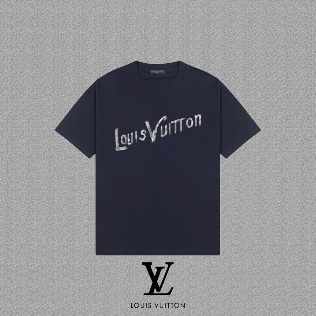 L * V2026 Star Round Neck Short-Sleeved T-Shirt Couple Style Men Style Sports Style New Style Slim-f