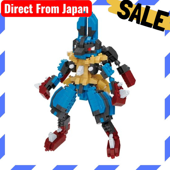 Direct From Japan Kawada NanoBlock Pokémon Mega Kario RS NBPM_R11 4.5x14x18cm 12 years old and up In