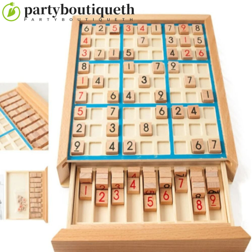 PART Sudoku Crosswords ของเล่น, หมากรุก Sudoku Montessori Sudoku, หลักตรรกะอ้างอิงพับหมายเลขตรรกะวาง