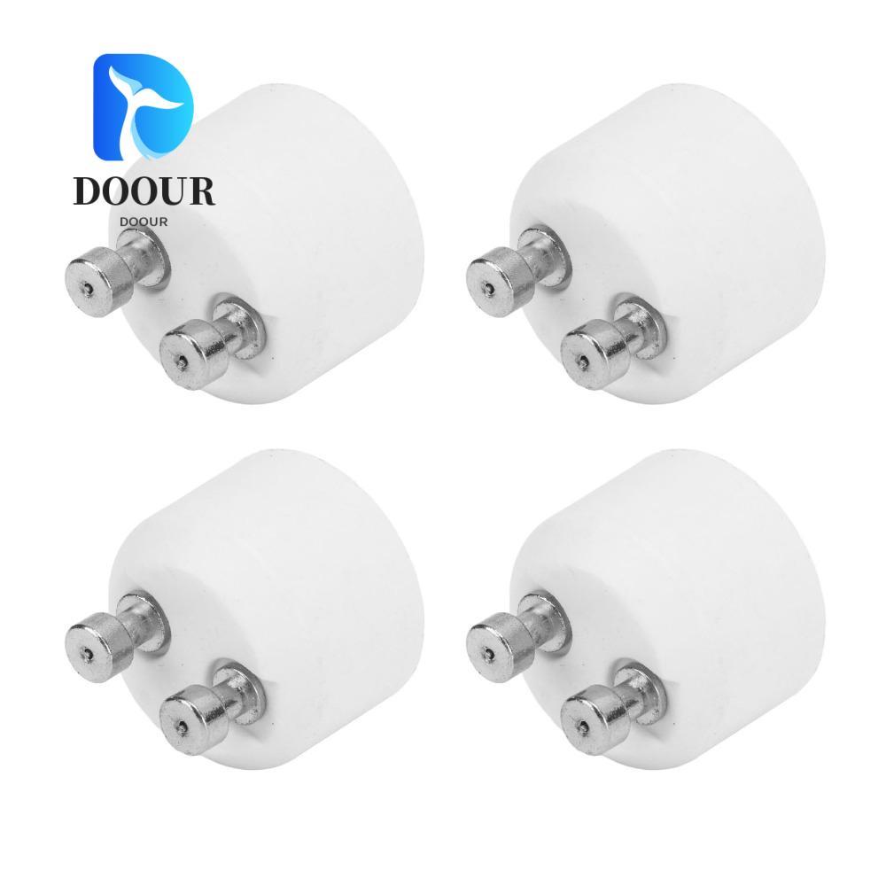 DOOUR 4PCS Light Sockets Lamp Holder, Heatproof Protruding GU10 to MR16 Adapter Socket,ทนทานเซรามิคโ