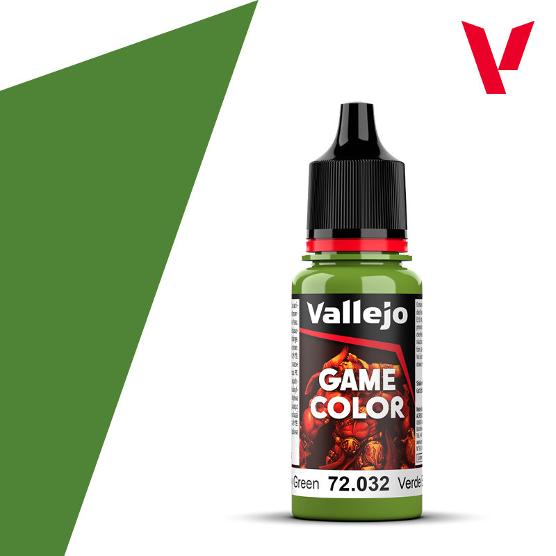 Spot Goods#vallejo Spain AV72032/050/72732/76032Scorpion Green Water-Based Model Paint Warhammer TP