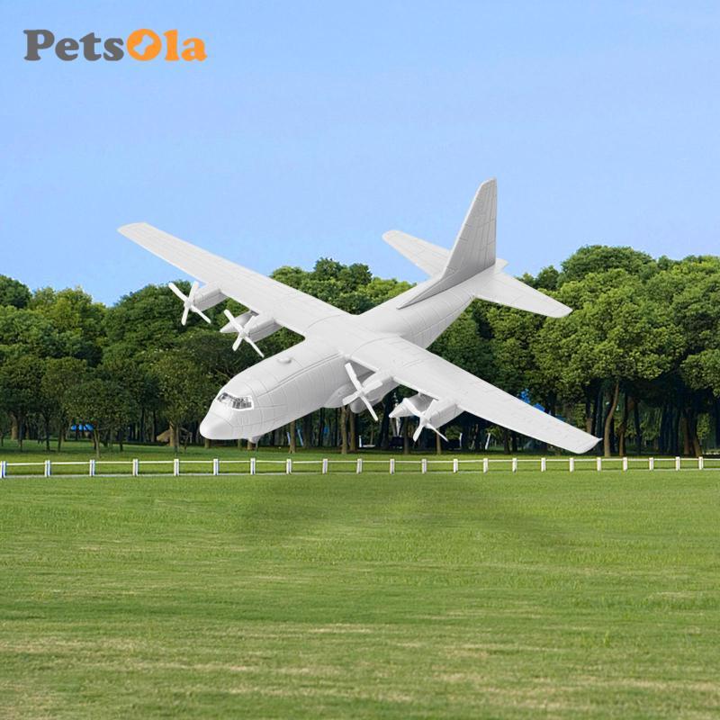 [Koolsoo2] 1/144 เครื่องบินขนส่งรุ่น ,ประกอบเครื่องบินรุ่น,US C130 สําหรับตกแต่งของขวัญ