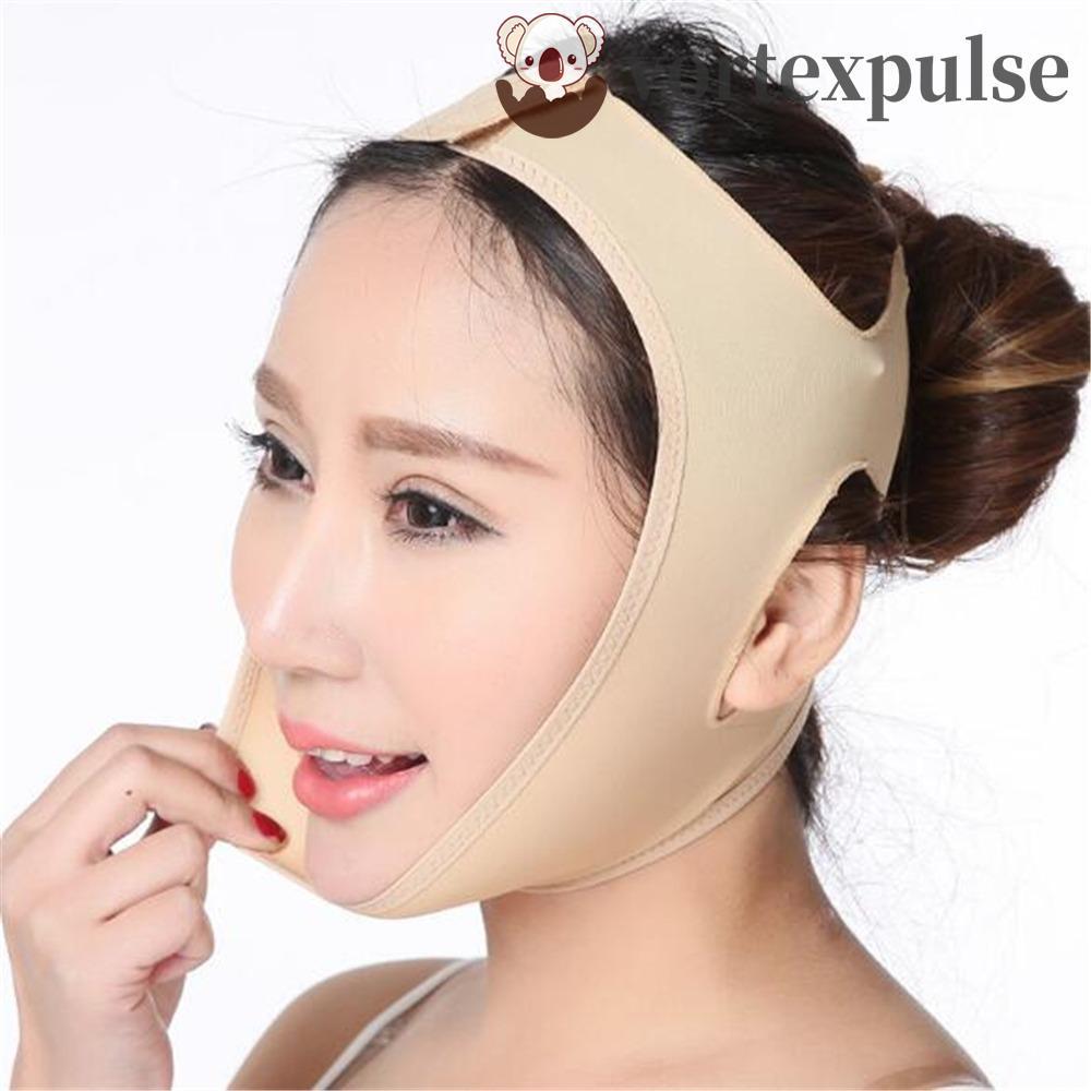 VORTEXPULSE Cheek Slimming Mask, V Shaper V Line Face Lifting Oval Mask, Simple Anti Wrinkle Sculpti