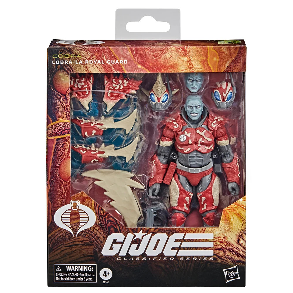 ในสต็อก Hasbro GI Joe Classified Series 191, Cobra-La Royal Guard 15 ซม.ประณีตAction Soldier Figure 