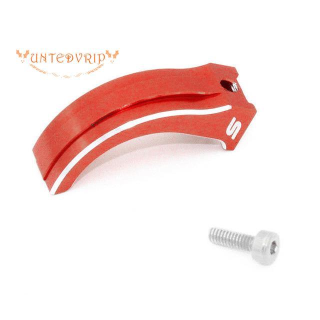 [Quick U]ก้านเบรคแขนทริกเกอร์สําหรับ Futaba 7PX 4PX 4PXR RC รถเครื่องส่งสัญญาณ B วิทยุ RC รถ,สีแดง