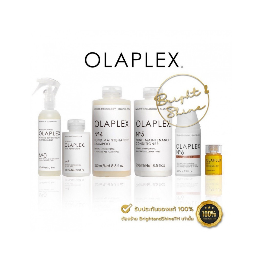 Olaplex พร้อมส่ง✔️  แท้ฉลากไทย Olaplex No. 3  7 แท้ฉลากไทย ทรีทเม้นต์ฟื้นฟูผมแห้งเสีย