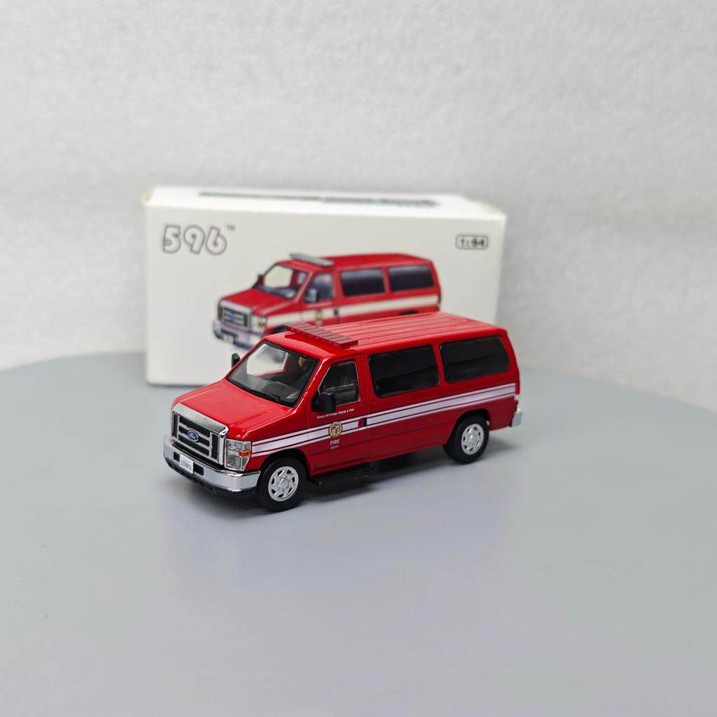 596 1:64 Ford E-Series Vans 洛 Sugi 防 596-110