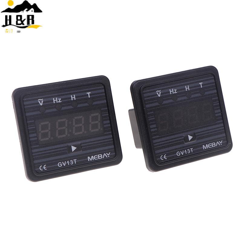 H&B GV13T เครื่องกําเนิดไฟฟ้าดีเซลเครื่องมือจอแสดงผลดิจิตอลโวลต์มิเตอร์ความถี่ชั่วโมงแผงทดสอบมิเตอร์